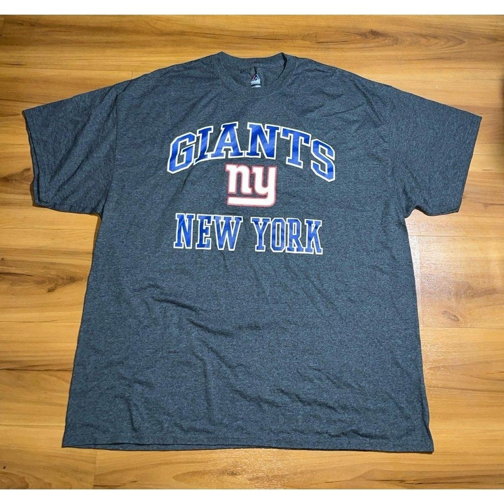 Mens Majestic New York Giants NFL Football Crewneck T-Shirt